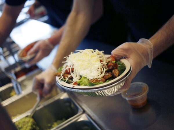 A Wells Fargo analyst ordered the same Chipotle burrito bowl 75 times and found the portion problem is real