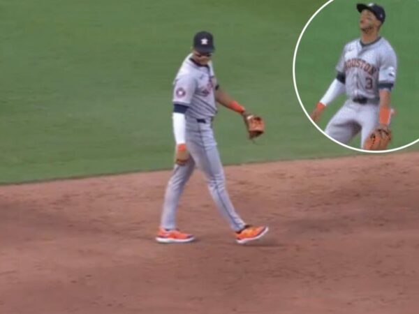 Astros' Jeremy Pena flubs easy pop-up in mic'd-up MLB mishap