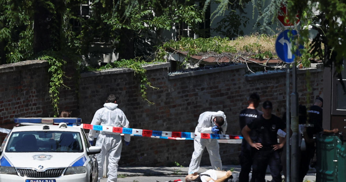 Attacker with crossbow killed outside Israel embassy in Serbia