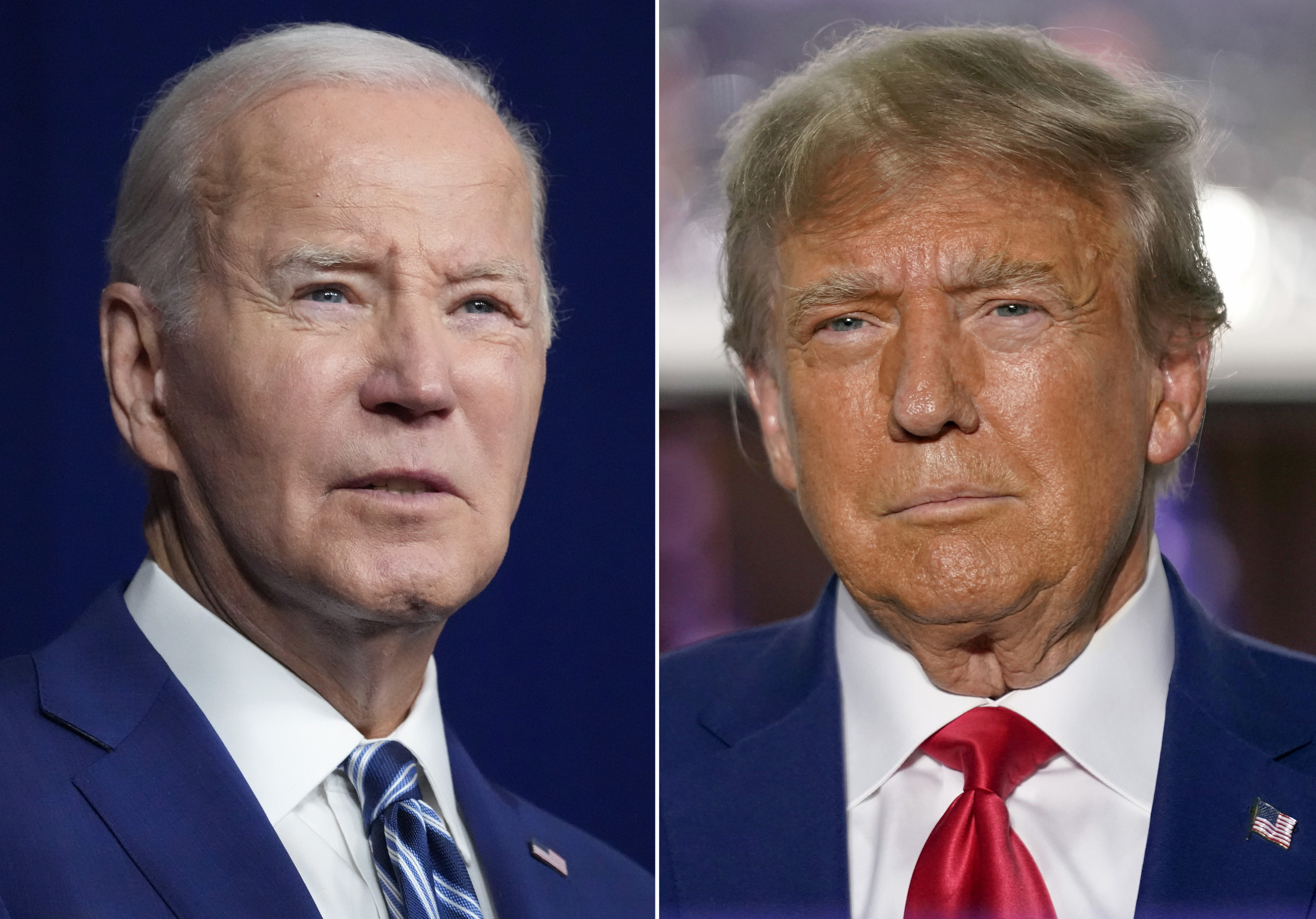 Biden and Trump