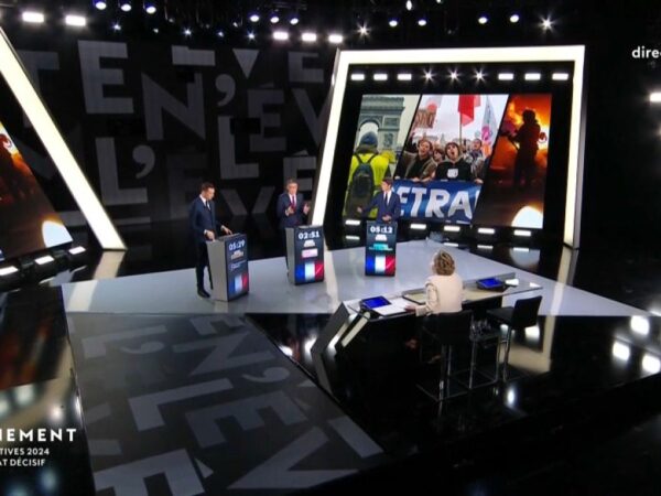 French leaders take part in TV debate ahead of first round snap legislative elections