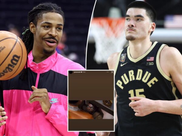 Ja Morant posts 'Rush Hour 3' clip to welcome Zach Edey to Grizzlies