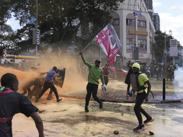 Kenya's parliament set on fire after protests against controversial tax changes turn to riots