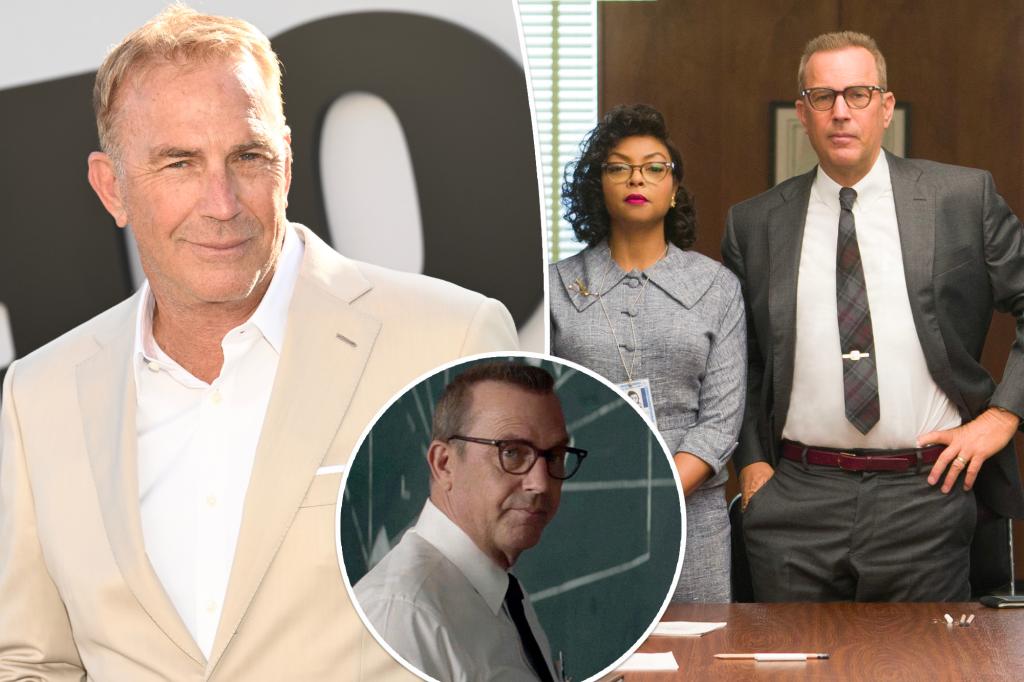 Kevin Costner had kidney stones, was on morphine filming 'Hidden Figures'