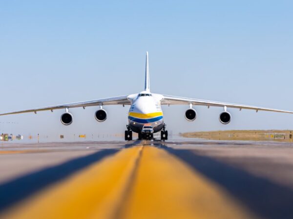 Denver International Airport shared these photos of an Antonov 124 Ruslan plane that touched down on Tuesday, June 25, in Denver.