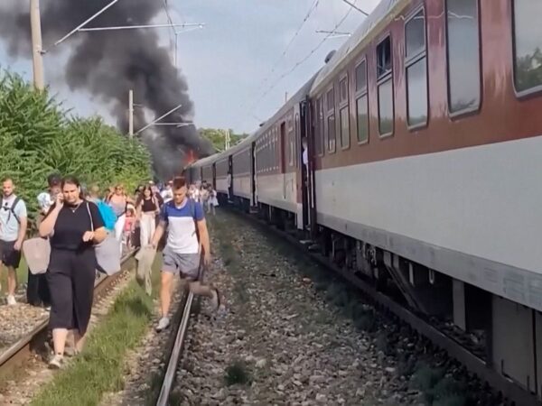 Video. Passenger video reveals minutes after Slovakian train crash