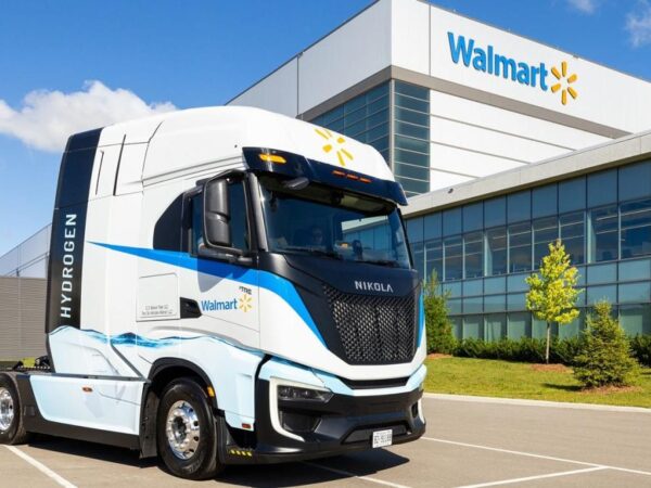 Walmart Canada rolls out hydrogen fuel cell electric semi-truck