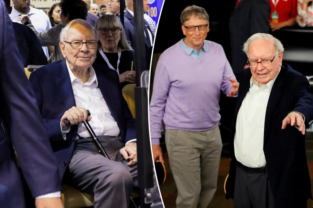 Warren Buffett donates record $5.3B Berkshire shares to charities