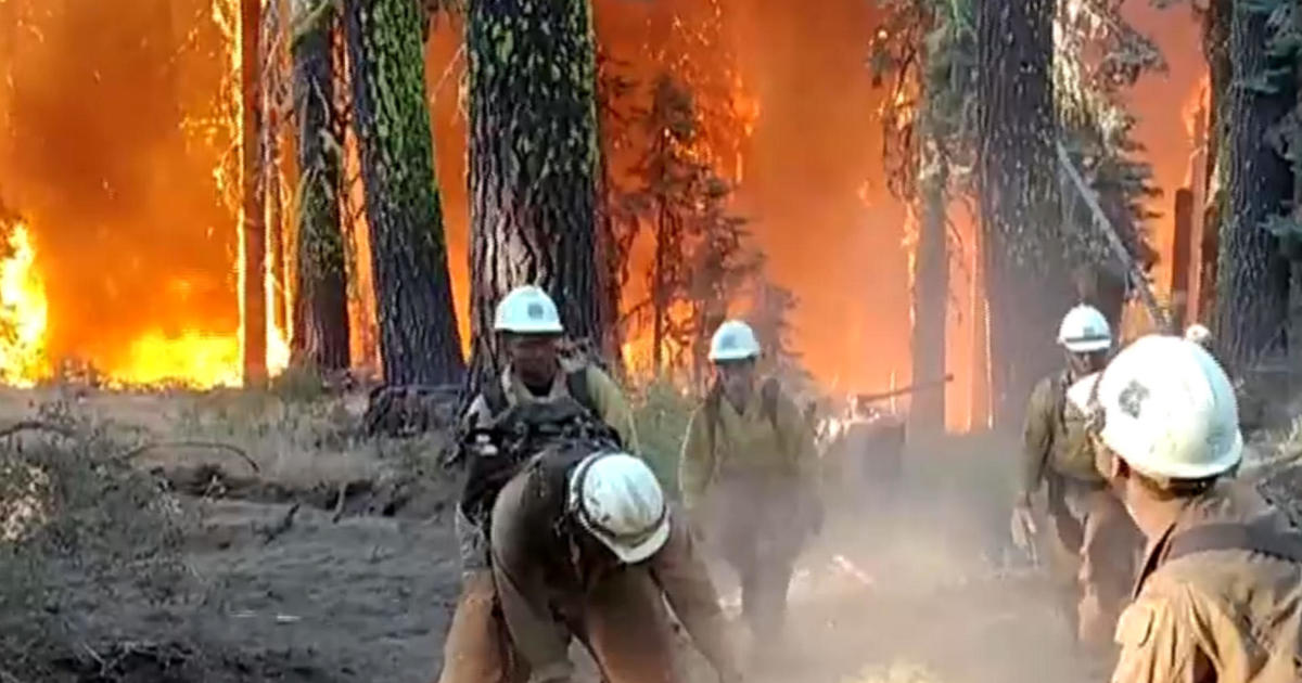 A look at how smokejumpers parachute in to fight fires