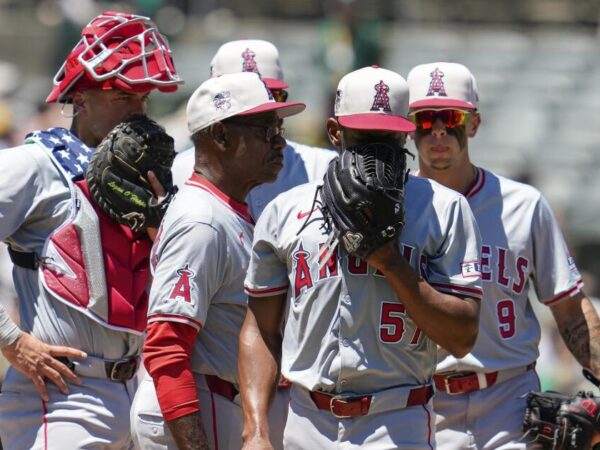 A week after sweeping the Athletics, the Angels are swept by Oakland