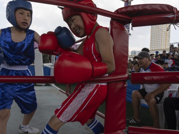 AP PHOTOS: A 12-year-old in Mongolia finds joy in boxing and now dreams of the Olympics