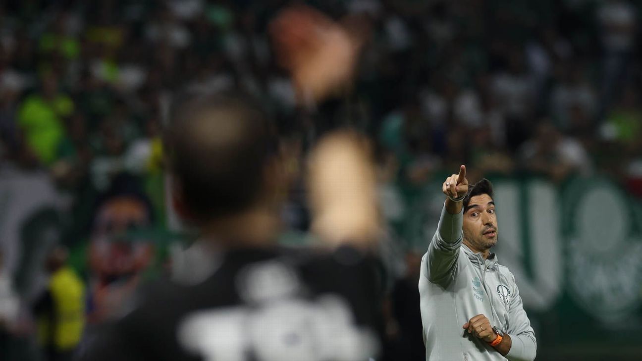 Abel descarta cadeira cativa para reforços do Palmeiras: 'Nem Messi, nem Ronaldo teriam'