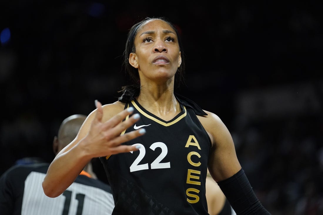 Aces carry 5-game win streak into another matchup vs. Mystics