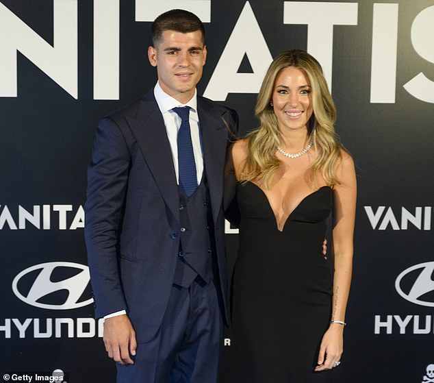 Alvaro Morata's wife Alice Campello has hit out at coverage of her husband by Spanish media