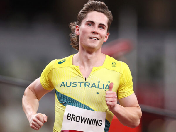 Australian sprinter Rohan Browning set for men's 100m after qualification scare