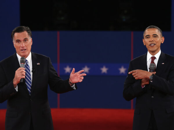 mitt romney and barack obama debate