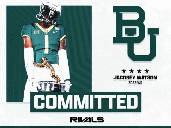 Baylor Makes Big Addition In Four-star WR Jacorey Watson