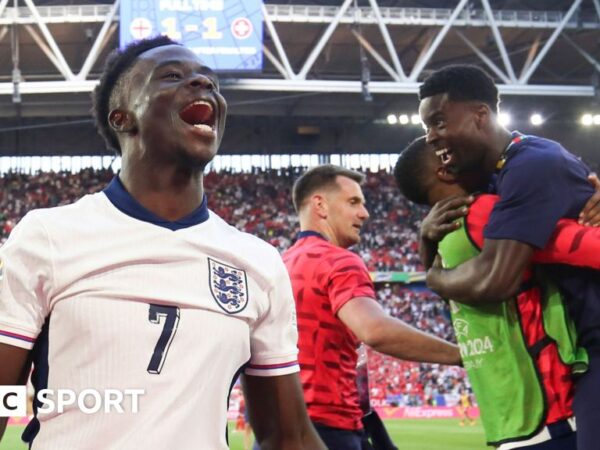 Bukayo Saka: Special moment of Euros redemption for England star