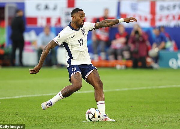 Ivan Toney scored for England in their 5-4 penalty-shootout victory over Switzerland at Euro 2024 on Saturday evening despite not looking at the ball