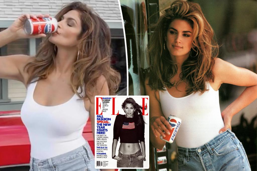 Cindy Crawford shares sultry throwback pics in honor of the Fourth of July