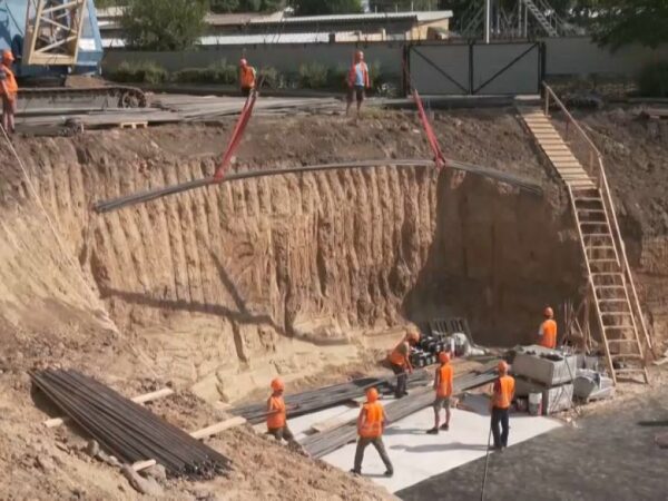 Construction starts on first underground school in Ukrainian city of Zaporizhzhia