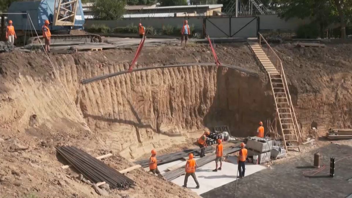 Construction starts on first underground school in Ukrainian city of Zaporizhzhia