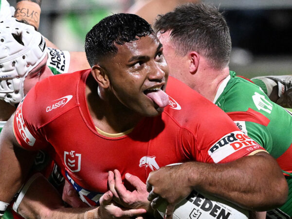 Dolphins vs Rabbitohs round 19 results, highlights; Tevita Pangai Junior stars in high-scoring win