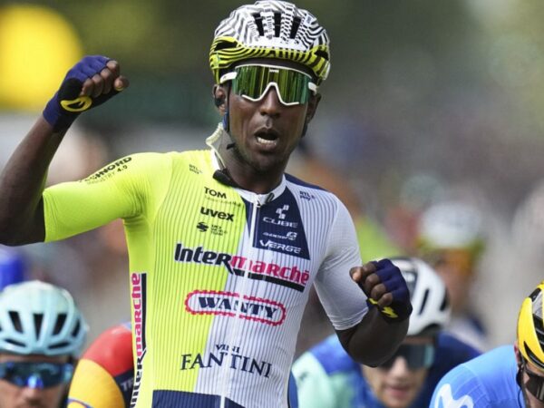 Eritrea's Biniam Girmay becomes first Black African rider to win Tour de France stage