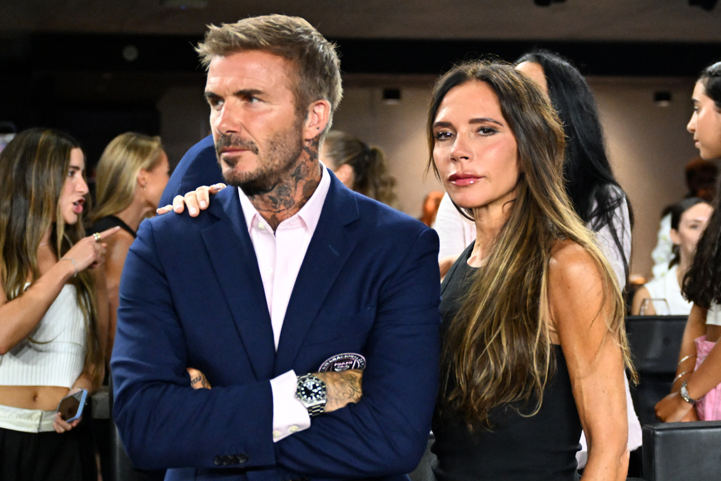 Victoria and David Beckham