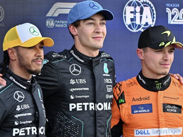 Formula 1 - British Grand Prix LIVE: Start time, leaderboard and lap-by-lap updates as Brits George Russell, Lewis Hamilton and Lando Norris prepare to begin at the front at Silverstone