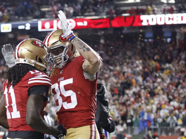 George Kittle Expects Brandon Aiyuk with 49ers to Start 2024 Season amid Trade Rumors | News, Scores, Highlights, Stats, and Rumors