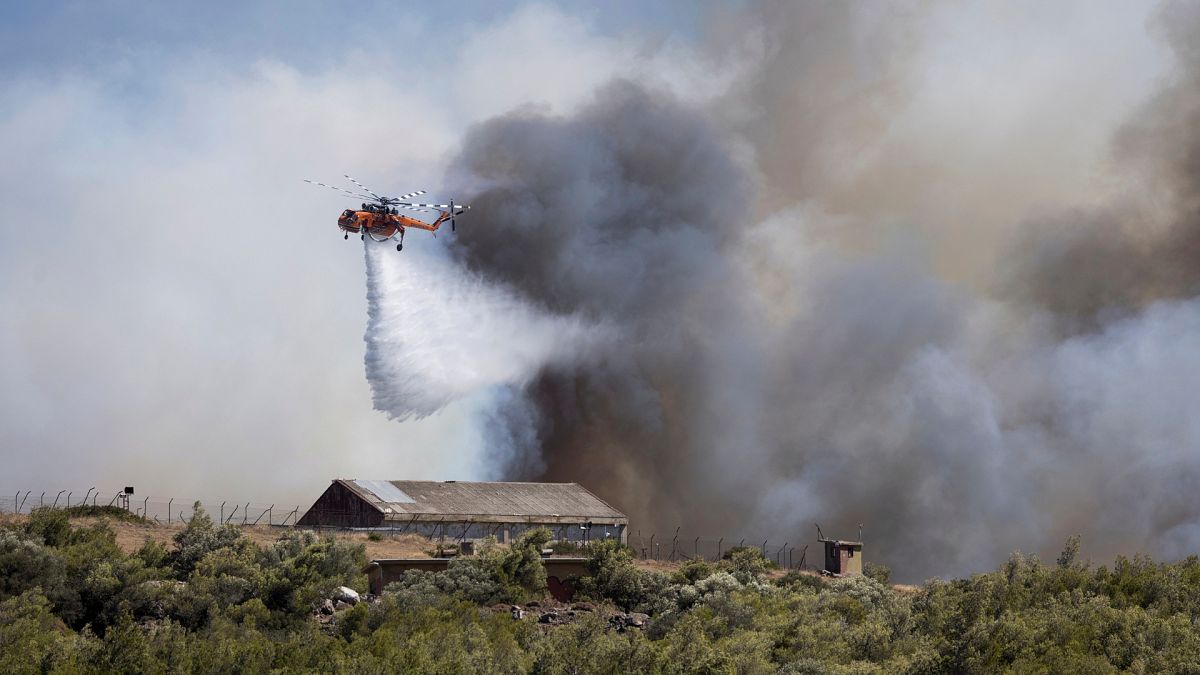 Greece braces for ‘particularly dangerous’ summer as hot dry weather fuels wildfires