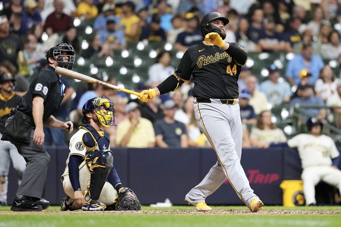 Homer-happy Pirates look to flex muscles vs. Brewers