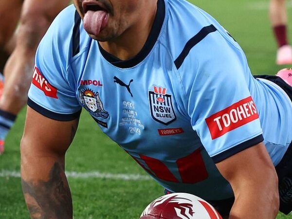 The NSW Blues are reeling with star centre Latrell Mitchell set to be ruled out of the State of Origin series decider in Brisbane with a foot injury