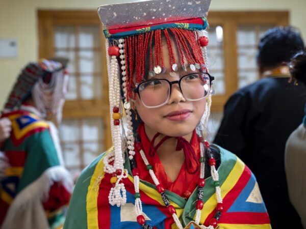 Hundreds of mostly exiled Tibetans celebrate the Dalai Lama's 89th birthday in India's Dharamshala