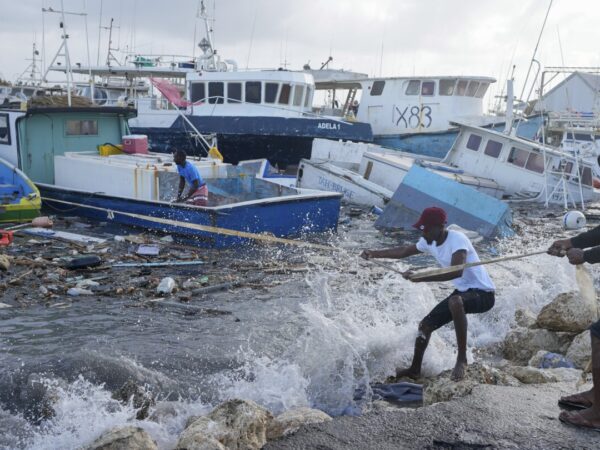 Hurricane Beryl roars through open waters as a monstrous Category 5 storm