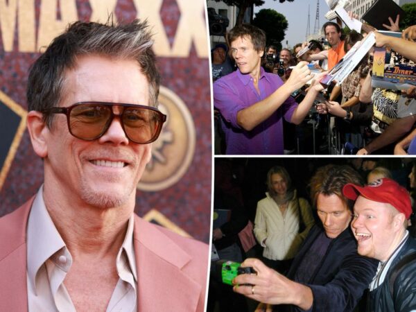 Kevin Bacon recalls disguising himself as a normal person for a day: 'This sucks'