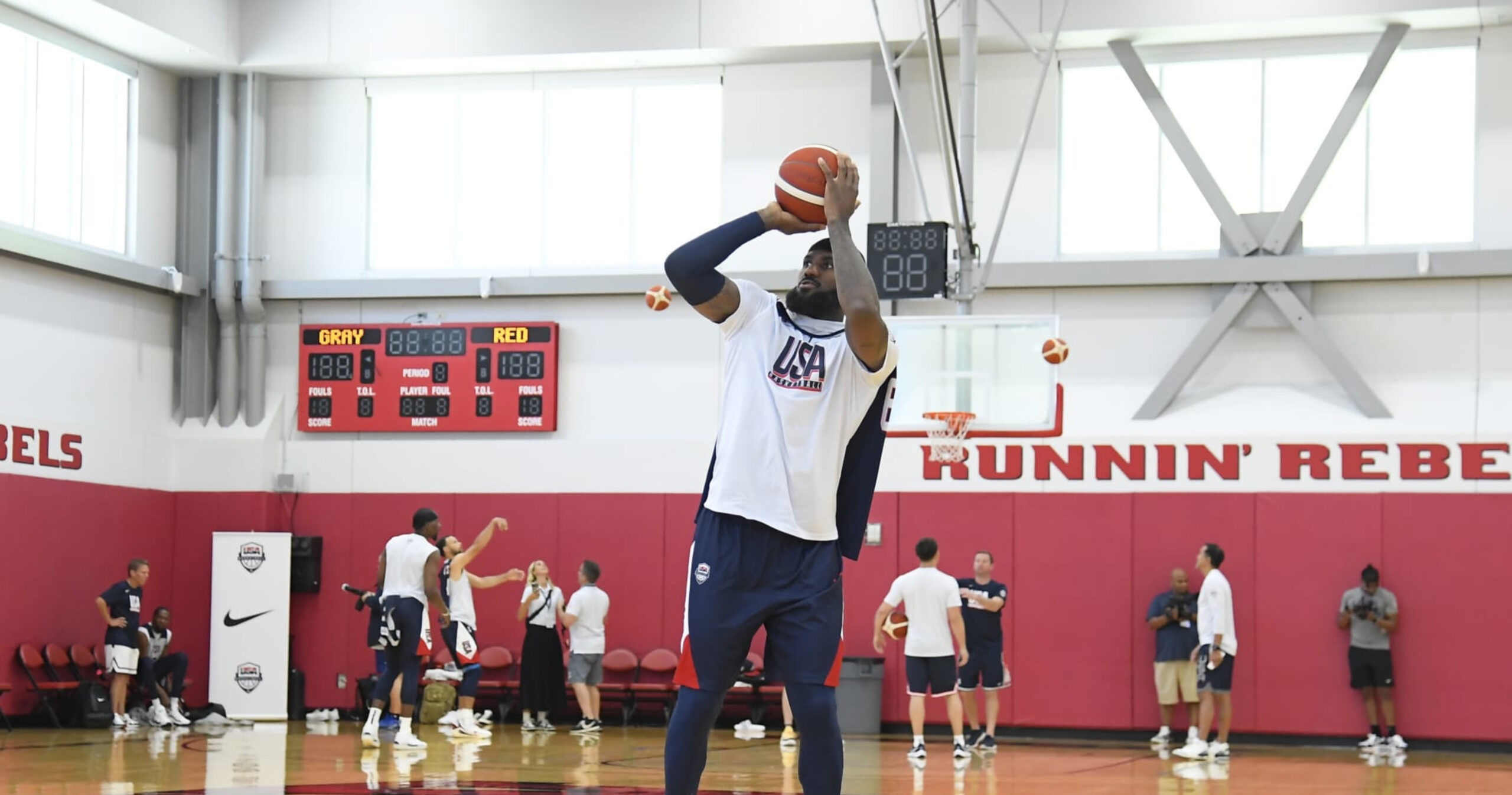 LeBron James, Steph Curry Show Off USA Uniforms in Video, Photos Ahead of Olympics | News, Scores, Highlights, Stats, and Rumors