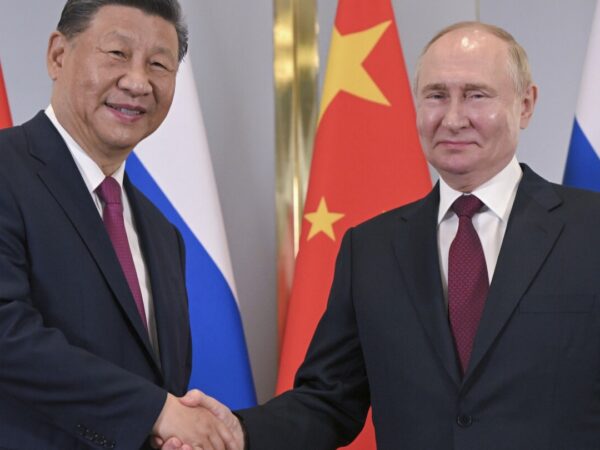 Leaders of Russia, China attend summit of regional security grouping