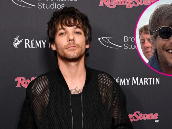 Louis Tomlinson, 32, Shows Off His Gray Hair at Glastonbury