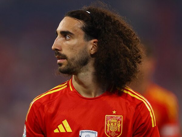 Marc Cucurella was booed every time he touched the ball in Spain's semi-final vs France