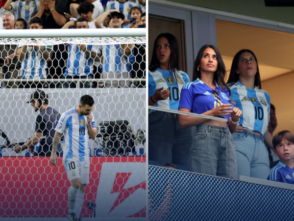 Messi falló el penal con Argentina y así reaccionó Antonella Roccuzzo, su esposa