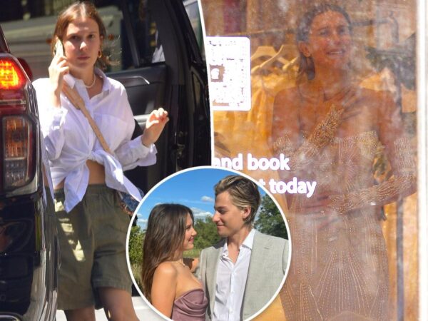 Millie Bobby Brown shops for wedding dresses in NYC ahead of second ceremony