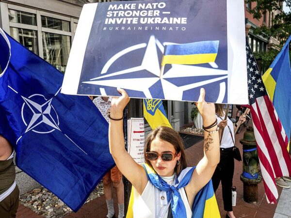 NATO summit vows Ukraine on 'irreversible' path to membership