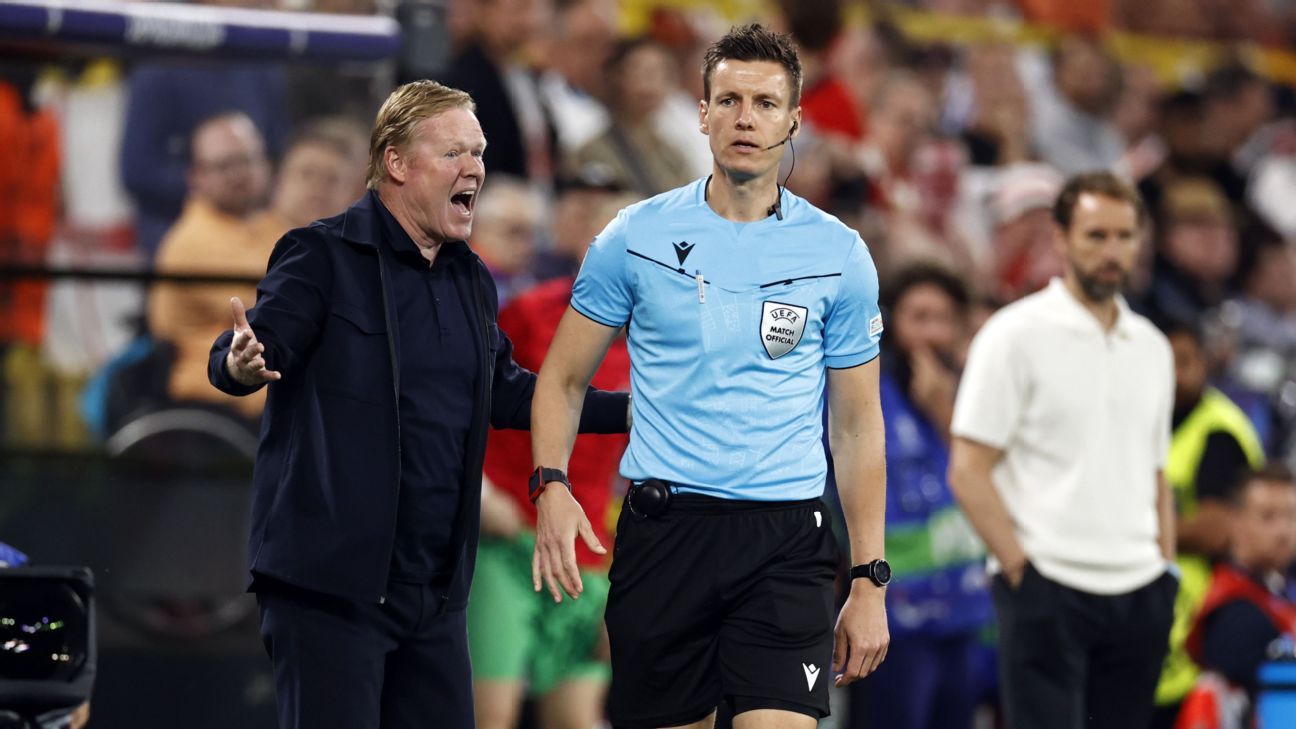 Netherlands coach Ronald Koeman says VAR 'destroying' game