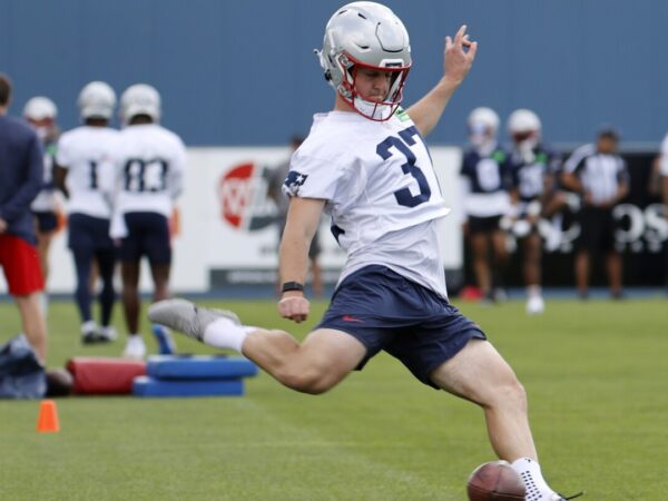 Patriots' Chad Ryland, Joey Slye set for a training camp competition at kicker