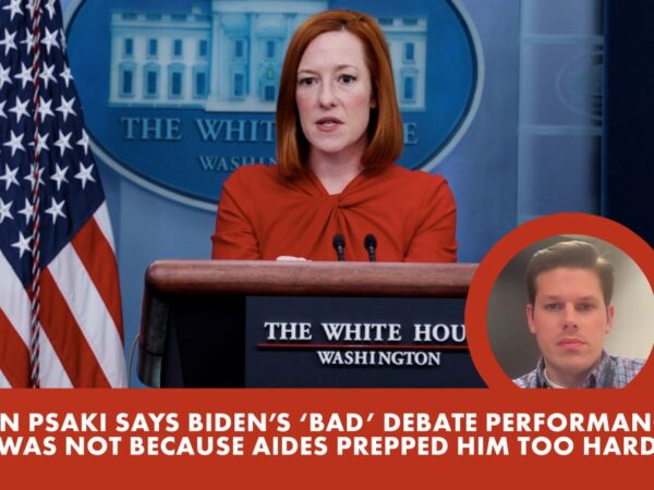 Psaki says Biden’s poor debate performance was not due to grueling hours spent in preparation | Reporter Replay (Video)