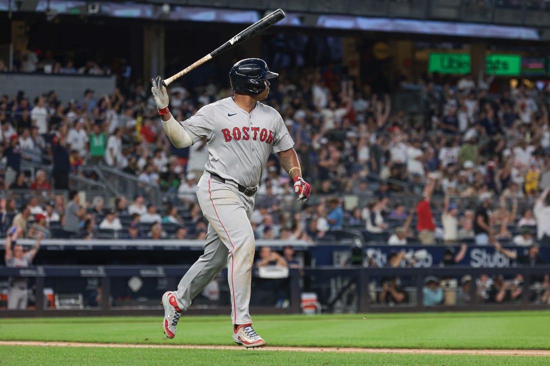 Rafael Devers (2 HRs), Red Sox blank struggling Yanks