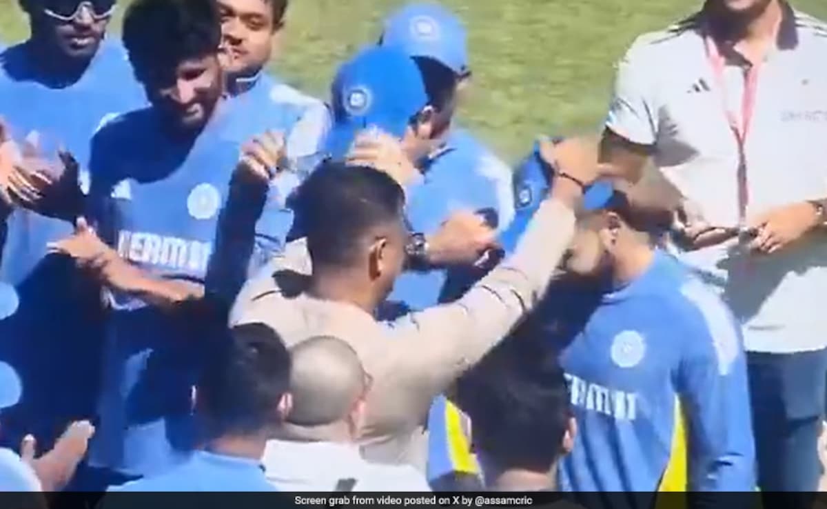 Riyan Parag Receives Debut India Cap From His Father In Emotional Ceremony - Watch