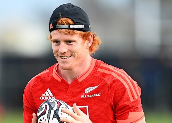 All Blacks scrumhalf Finlay Christie. (Hannah Peters/Getty Images)